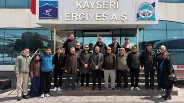 Erciyes Kayak Merkezi'nde Rus ve Türkmenistanlı İş İnsanları Yatırım Potansiyelini İnceliyor
