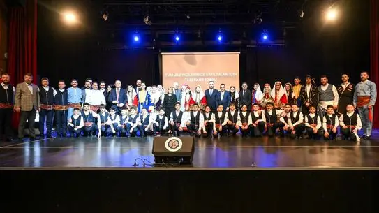 Erzurum’da Sahne Alan Halk Oyunları
