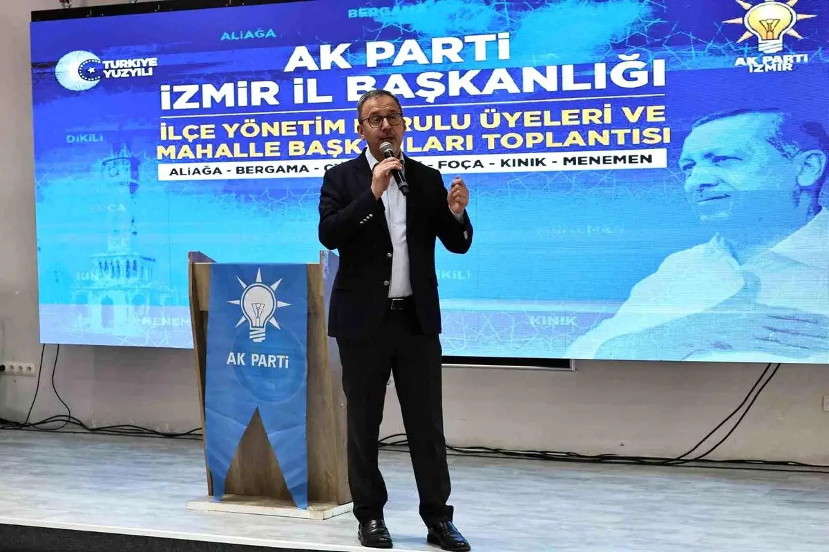 Kasapoğlu İzmir'de AK Parti temsilini artırma çağrısı