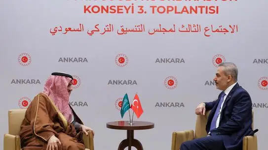 Hakan Fidan, Suudi Prens Faysal ile Ankara’da Stratejik Görüşme Gerçekleştirdi