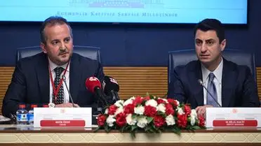 Toplantı sırasında sunulan görseller