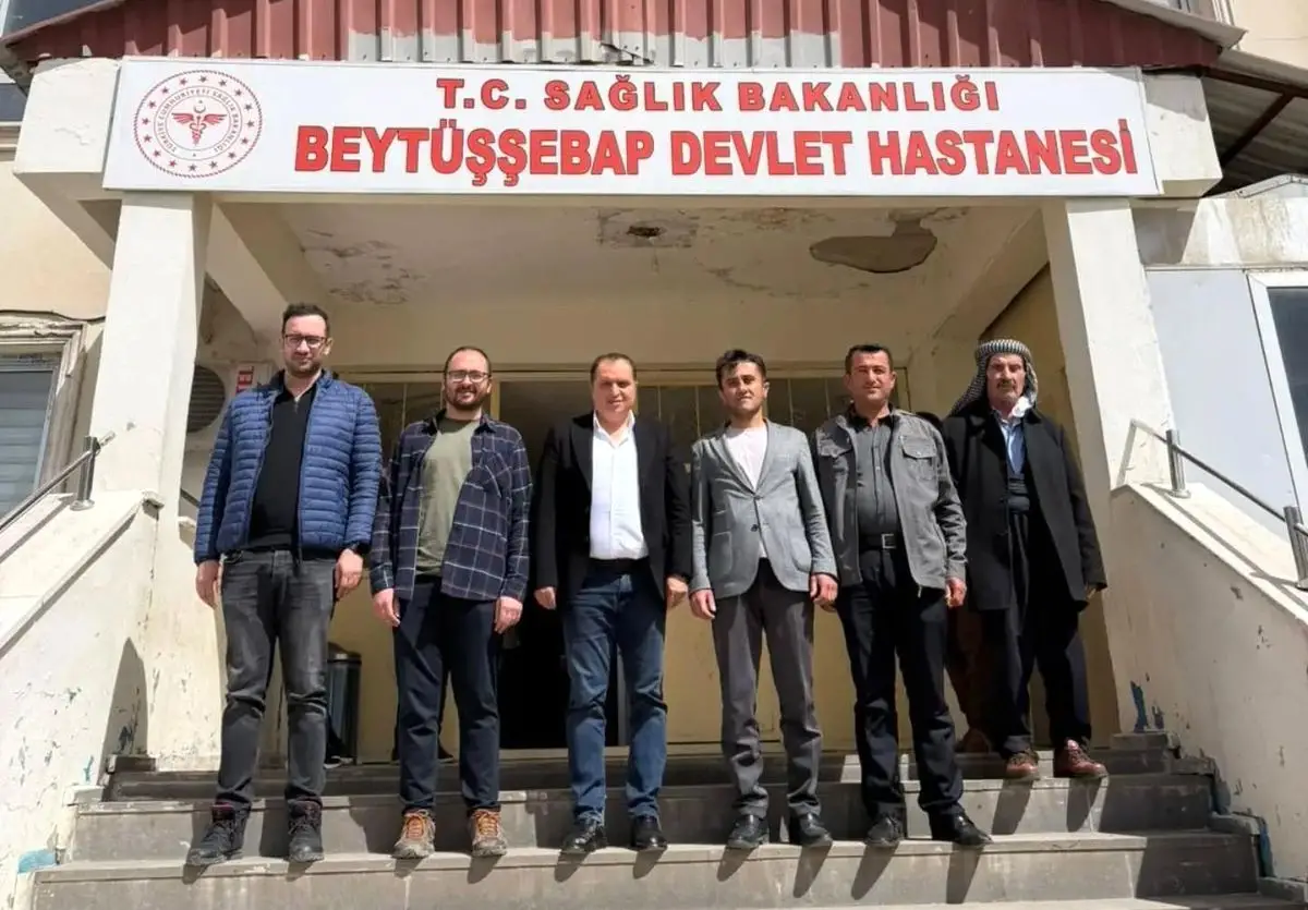 Sağlık Müdürü Op. Dr. Murat Sili, Beytüşşebap'ta Sağlık Hizmetlerini İnceledi