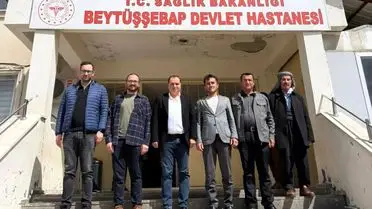 Sağlık Müdürü Op. Dr. Murat Sili, Beytüşşebap'ta Sağlık Hizmetlerini İnceledi
