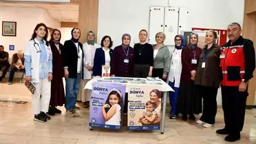 Aşı kampanyası görseli