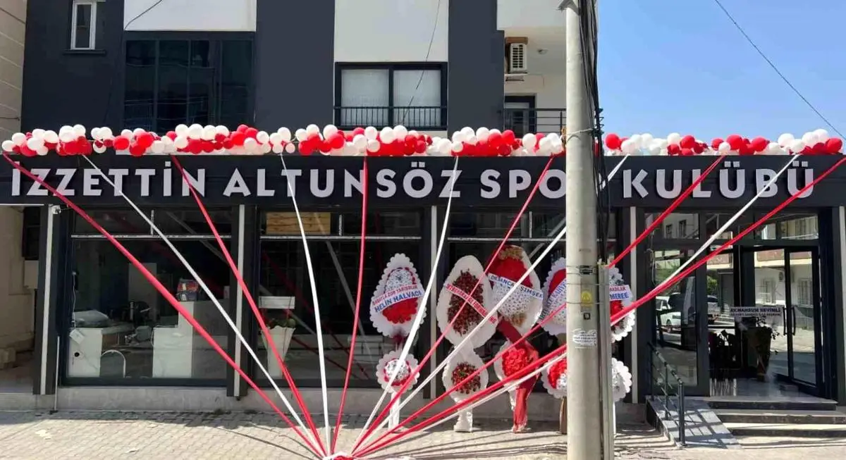 İzzettin Altunsöz Mersin’de Yeni Nesil Sporcular İçin Modern Salon Açtı
