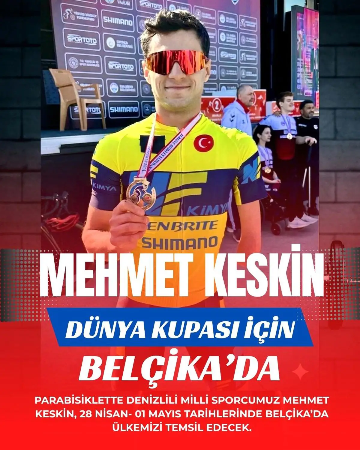 Mehmet Keskin'in Belçika’da Dünya Kupası hazırlığı