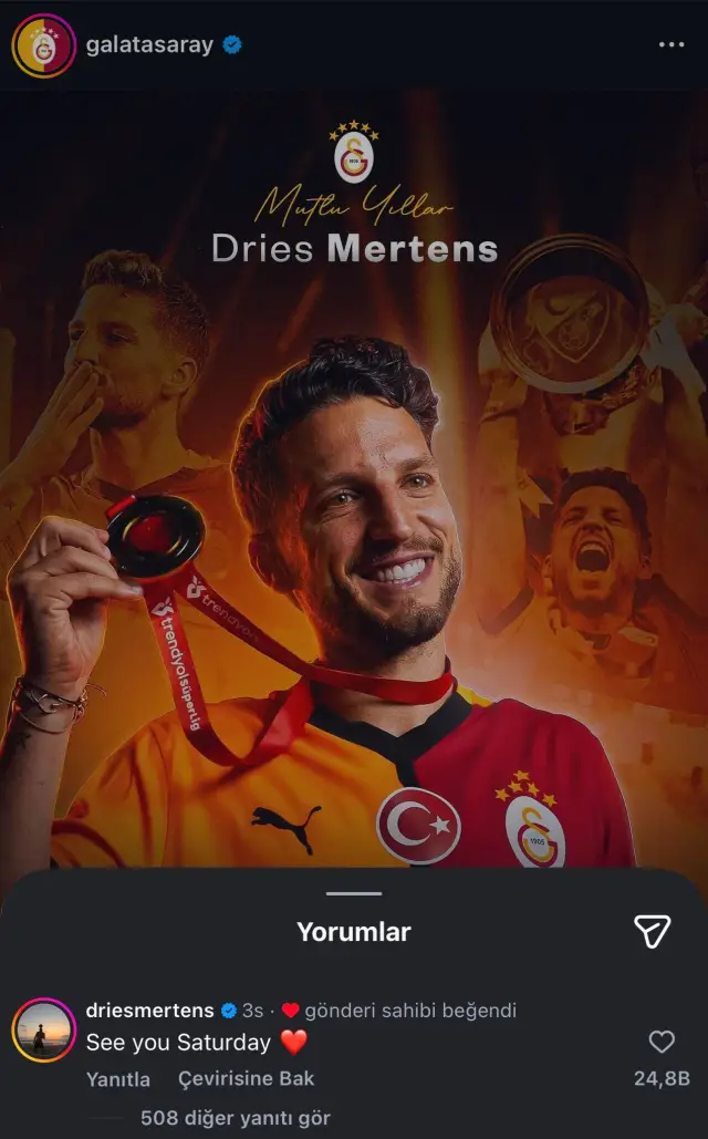 Mertens tribünde