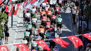 Bisiklet turu sırasında çekilmiş sahil manzarası