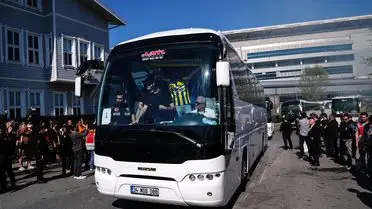 Fenerbahçe Taraftarları RAMS Park'ta Galatasaray Maçına Hazırlandı