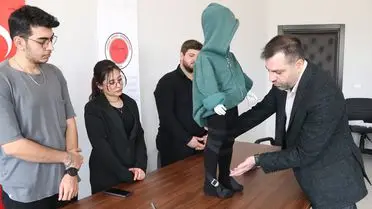 Yozgat Bozok Üniversitesi'nden Serebral Palsili Çocuklara Özel Gizlenebilir Destek Giysisi