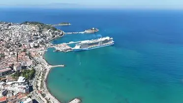 Odyssey of the Seas Kruvaziyerinden 4.600 Turist Kuşadası'na Yolculuk