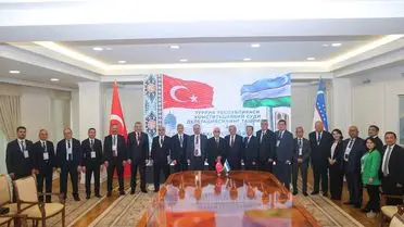 Anayasa Mahkemesi Başkanı Özkaya, Özbekistan’da Anayasa Yargısı İşbirliği Anlaşması İmzaladı