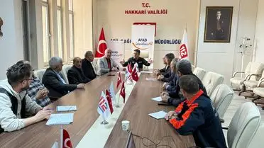 Hakkari'de Taşkın Riskine Karşı Önlemler ve Koordinasyon Toplantısı Gerçekleşti