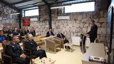İçişleri Bakan Yardımcısı Ali Çelik, Çanakkale Deniz Polisi Eğitim Merkezinde Görevli Personelle Buluştu