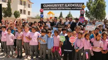 Kırıkhan’da Çocuklar İçin Yeni Trafik Eğitim Alanı Açıldı