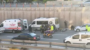 Şanlıurfa Haliliye'de Motosiklet Öğrenci Servisine Çarptı: Sürücü Yaralandı