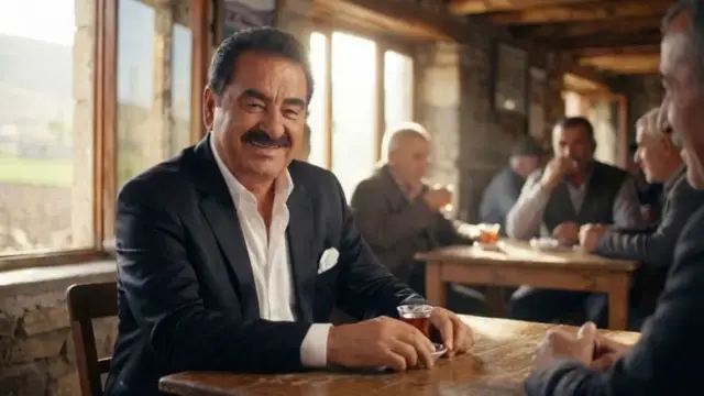 İbrahim Tatlıses sahne hazırlığı