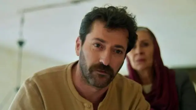 Alper Çankaya’nın dizi setindeki fotoğrafı
