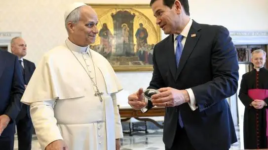 ABD Dışişleri Bakanı Rubio ve Papa Leo XIII'ün Kriz Görüşmesi