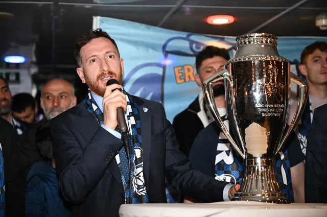 Erzurumspor taraftarları Boğaz’da coşku içinde