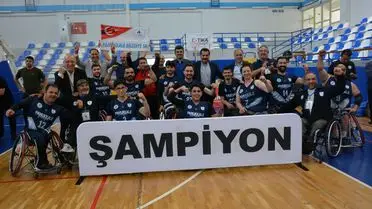 Pamukkale Belediyespor, Antalya’da Tekerlekli Sandalye Basketbol Ligi’ni Şampiyonluğa Taşıdı