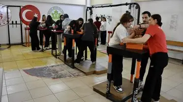 Türk Bilek Güreşi Takımı Avrupa Şampiyonası İçin Hazırlıklarını Tamamladı