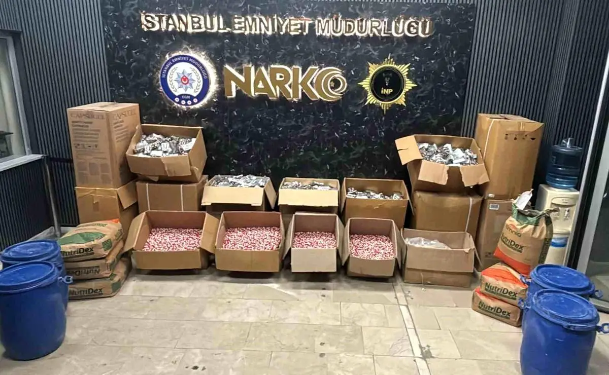 Bakırköy’de gerçekleştirilen narkotik operasyonu
