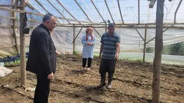 Salıpazarı'nda Sera Üreticilerine Denetim ve Bilgilendirme Çalışması