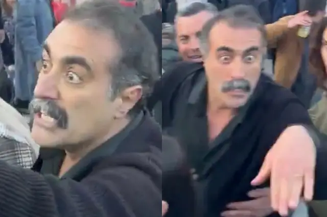 Saldırganın tutuklanma anı