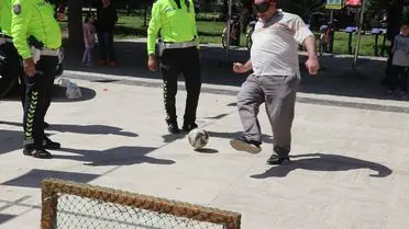 Alkollü sürüş simülasyonu ekran görüntüsü