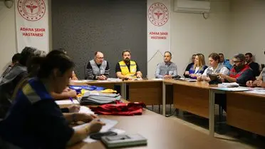 Adana Şehir Eğitim ve Araştırma Hastanesi'nde KBRN Acil Durum Tatbikatı Gerçekleştirildi
