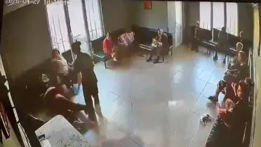 Şiddet anı görüntüsü