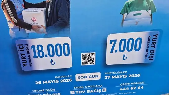 Kurban bağışı standları