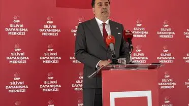 Zeynel Emre Silivri'de basın toplantısı