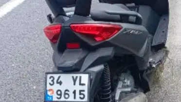 İnegöl'de Polis Memuru Ömer K. Motosiklet Kazasında Yaralı Hastaneye Kaldırıldı