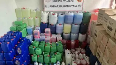 Edirne Uzunköprü'de 1,95 Milyon Liralık Sahte Deterjan Operasyonu