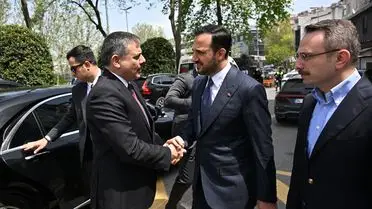 İçişleri Bakanı Mustafa Çiftçi, AK Parti İstanbul İl Ofisini İnceledi
