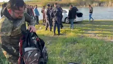 Kırşehir'de Kızılırmak Nehri'ne Düşen Araç Başarıyla Kurtarıldı