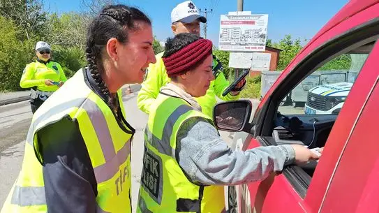 Zonguldak’ta Özel Gereksinimli Bireyler Bir Günlüğüne Trafik Kontrolü Yaptı
