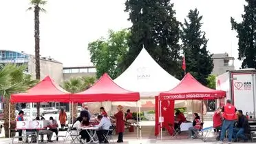 Manisa Sarıgöl'de Kızılay Kan Bağışı Kampanyası Yoğun İlgi Görüyor