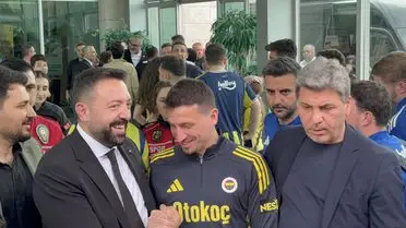 Fenerbahçe futbolcuları Konya stadyumunda
