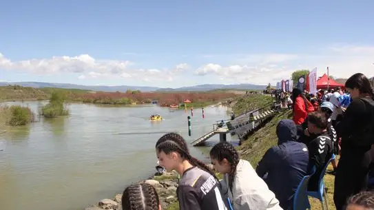 Bingöl Genç İlçesinde Okul Sporları Rafting Türkiye Şampiyonası Açıldı