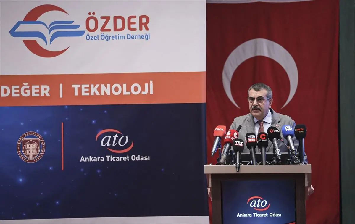 Bakan Tekin'den Teknoloji ve Eğitimle Bağımsızlık Vurgusu
