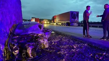 Çankırı’da Tır Çarpması Sonucu 3 Kişi Yaralandı