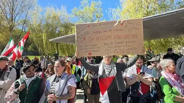 Stockholm’da İsrail’e Yönelik Saldırıları Eleştiren Büyük Protesto