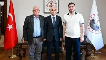 Ziyaret sırasında çekilen fotoğraf