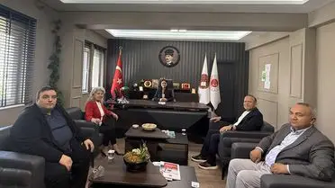 Anamur Gazeteciler Cemiyeti, Ağır Ceza Mahkemesi Başkanı Topaloğlu'nu Karşılamaya Gitti
