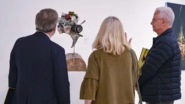 Serdar Leblebici'nin 'Seriler Arası Yolculuk' Sergisi CerModern'de Açıldı
