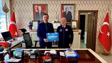 Suluova Kaymakamı Gürçam'dan Filistin'e Kurban Bağışı