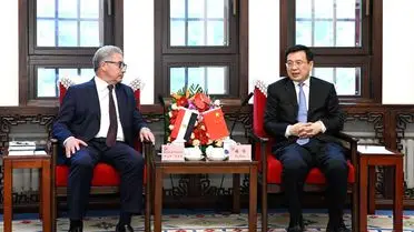 Xinhua Başkanı Fu Hua, Mısır Büyükelçisi ile Medya İşbirliğini Derinleştiriyor